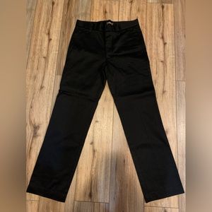 Dockers Mens Black Dress Pants, 32”W, 32”L